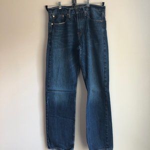 AE 31x32 Relaxed Straight Medium Wash Jeans